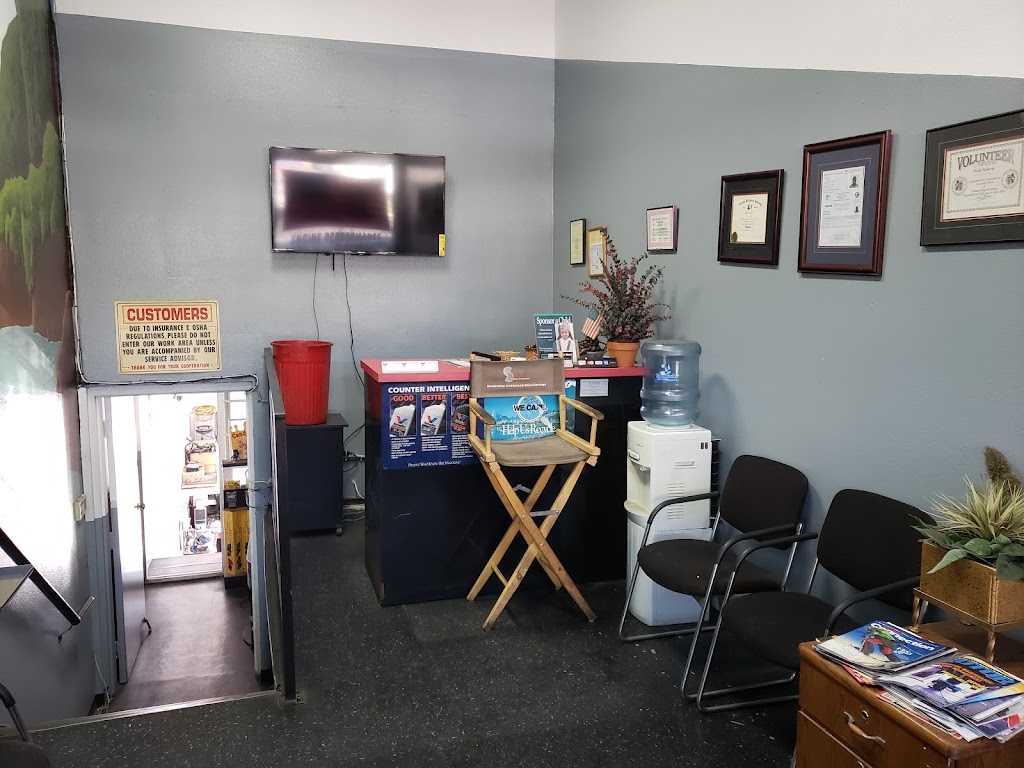 Customer waiting area
